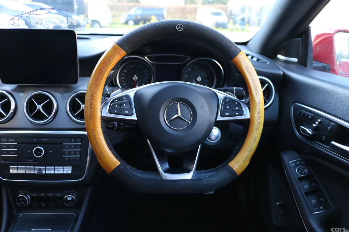 Mercedes-Benz CLA Saloon, Petrol, 2018, Red