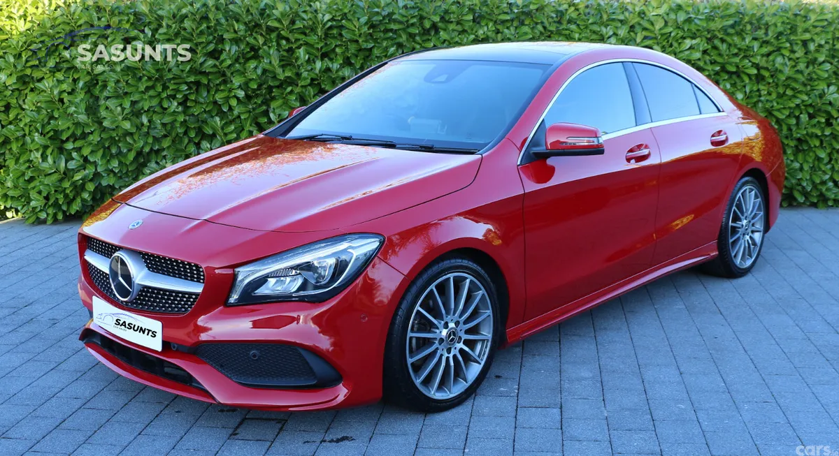 Mercedes-Benz CLA Saloon, Petrol, 2018, Red