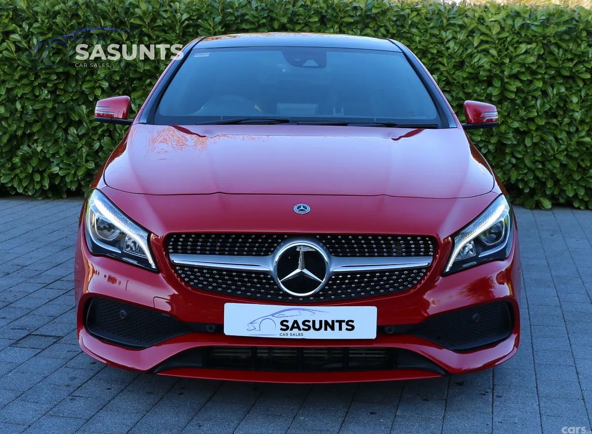 Mercedes-Benz CLA Saloon, Petrol, 2018, Red