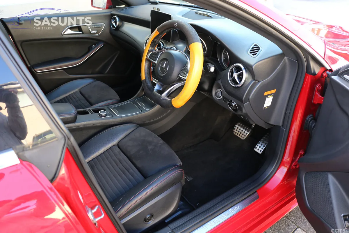 Mercedes-Benz CLA Saloon, Petrol, 2018, Red