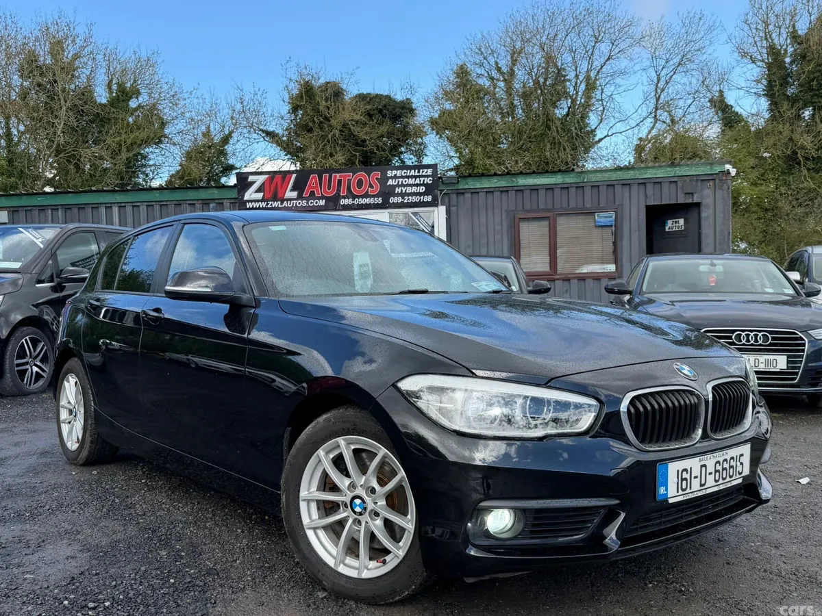 BMW 1-Series Hatchback, Petrol, 2016, Black