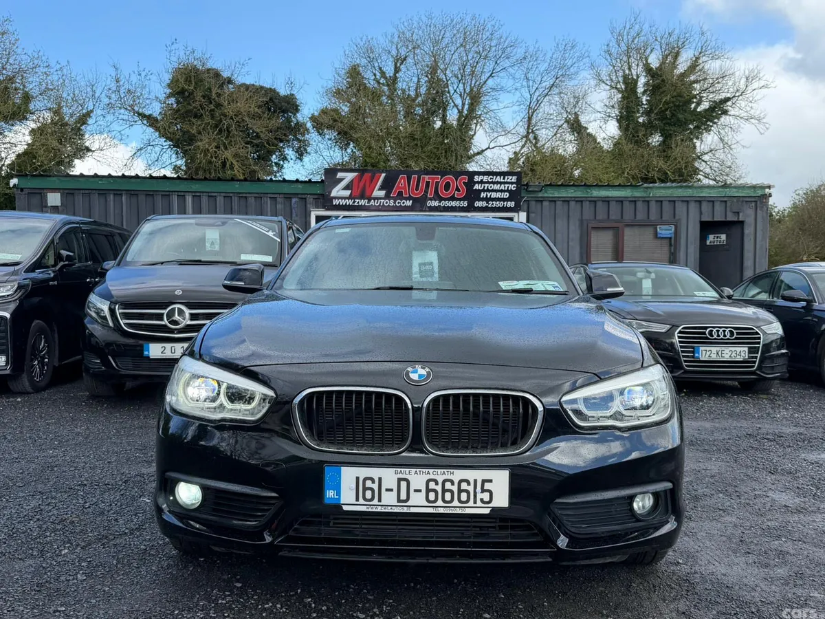 BMW 1-Series Hatchback, Petrol, 2016, Black