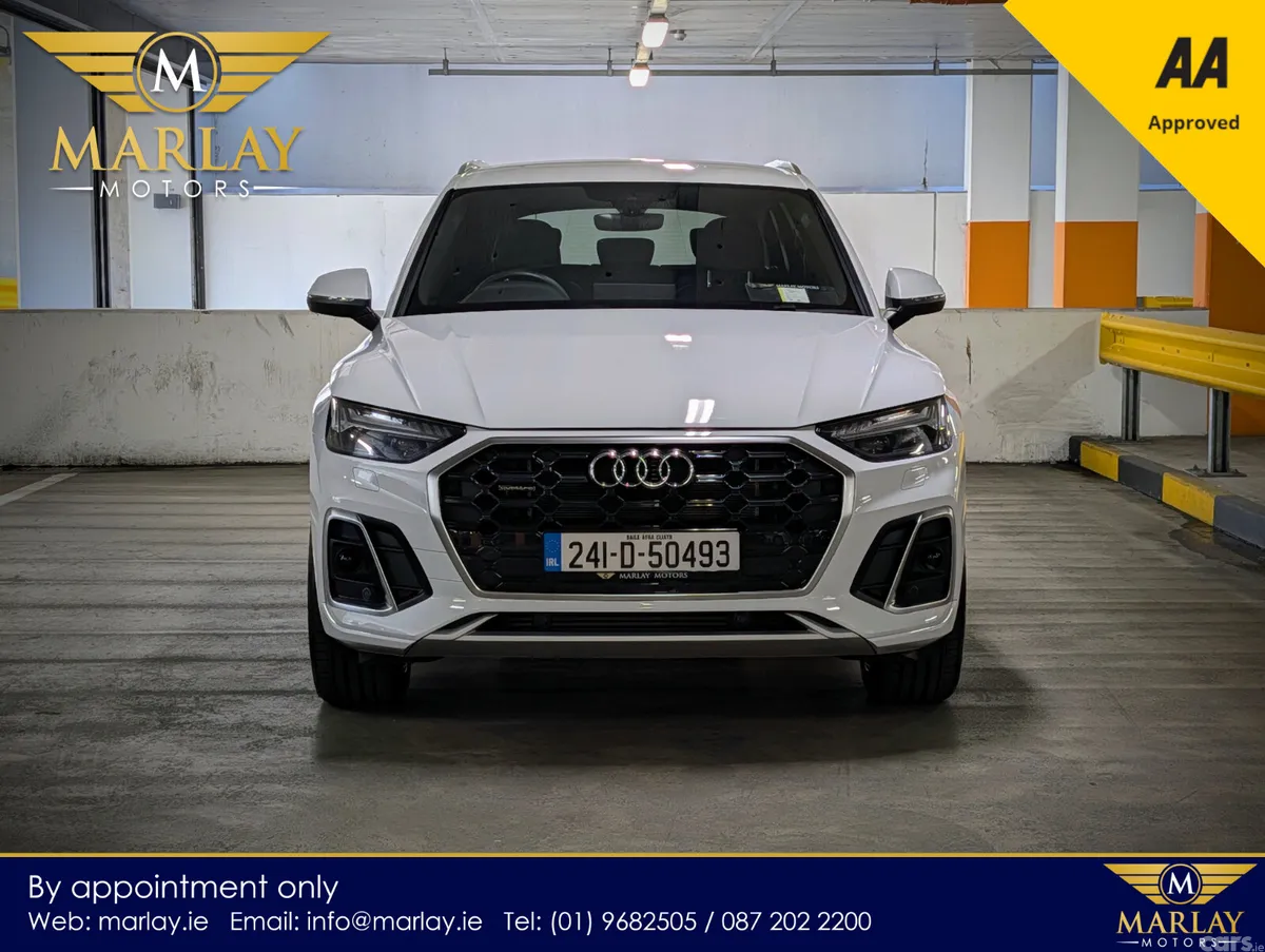 Audi Q5 SUV, Petrol Plug-in Hybrid, 2024, White