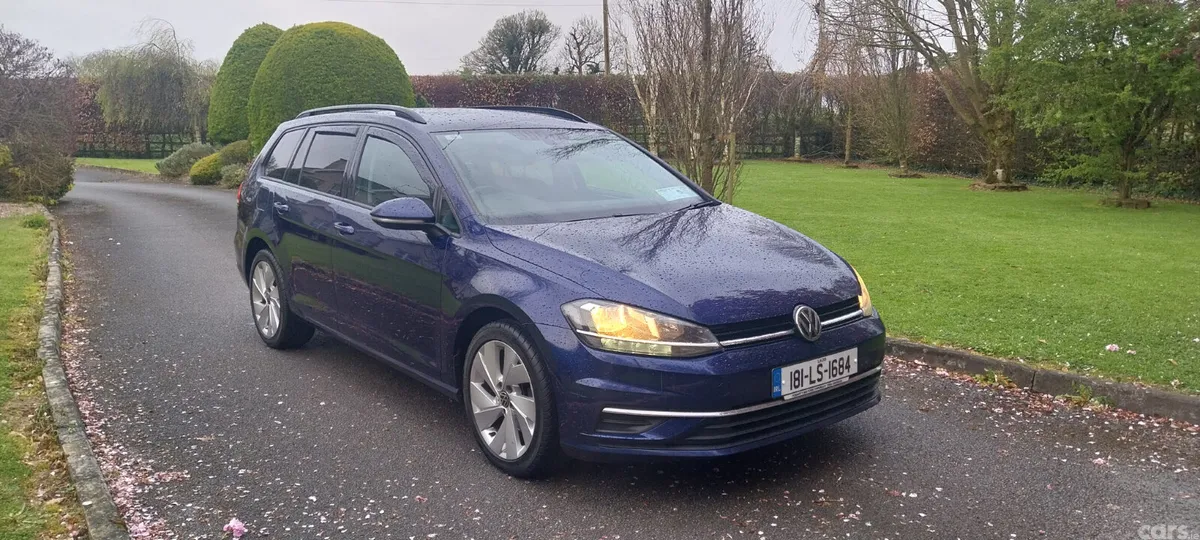 Volkswagen Golf Estate, Diesel, 2018, Blue