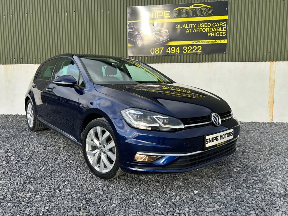 Volkswagen Golf Hatchback, Petrol, 2018, Blue