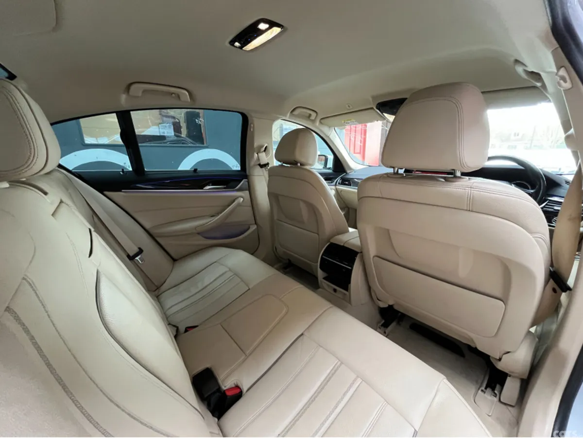BMW 5-Series Saloon, Petrol Plug-in Hybrid, 2017, White