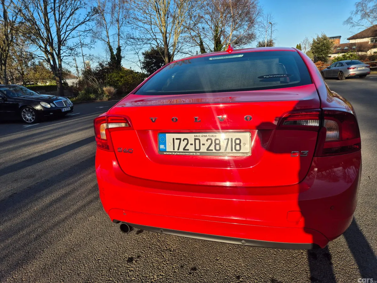 Volvo S60 Saloon, Diesel, 2017, Red