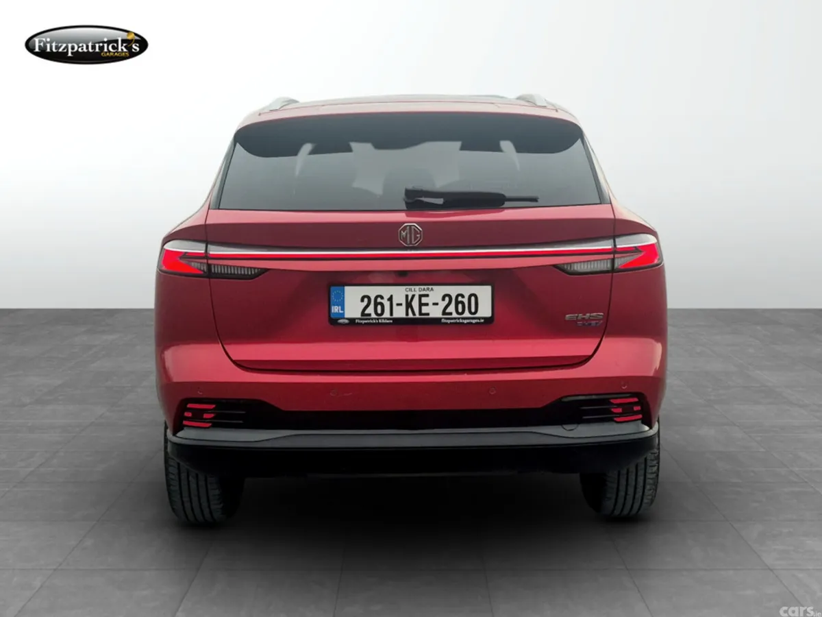 MG HS SUV, Petrol Plug-in Hybrid, 2026, Red