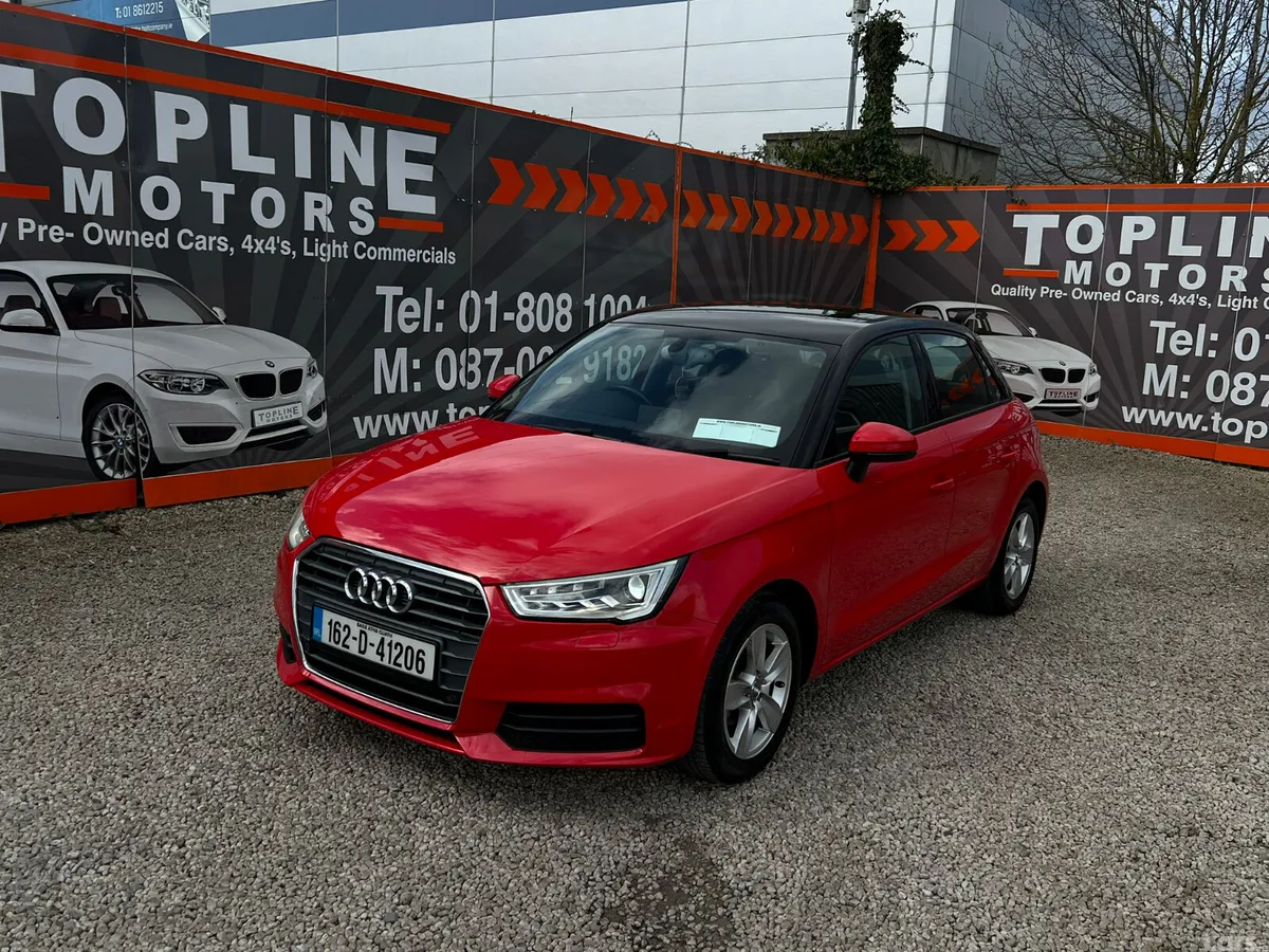 Audi A1 Hatchback, Petrol, 2016, Red