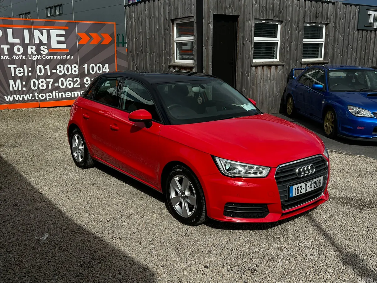 Audi A1 Hatchback, Petrol, 2016, Red