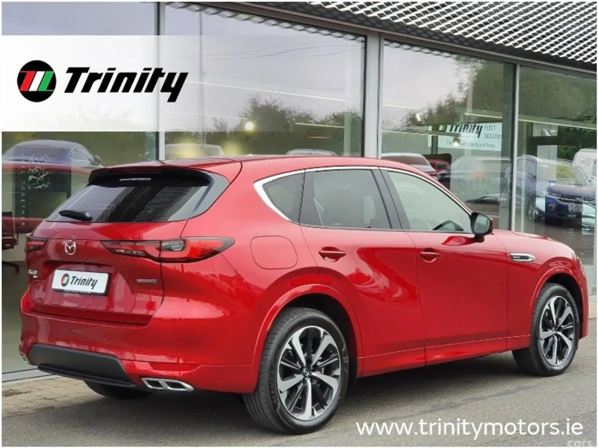 Mazda CX-60 SUV, Petrol Plug-in Hybrid, 2027, Red