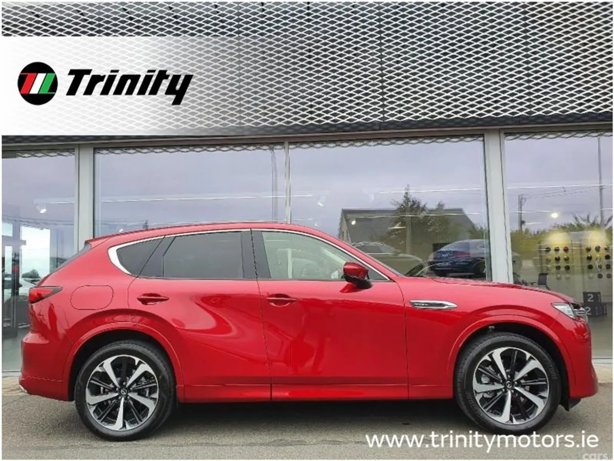 Mazda CX-60 SUV, Petrol Plug-in Hybrid, 2027, Red
