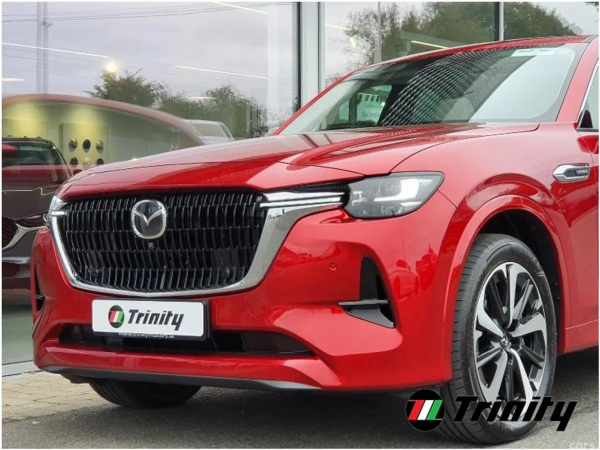 Mazda CX-60 SUV, Petrol Plug-in Hybrid, 2027, Red