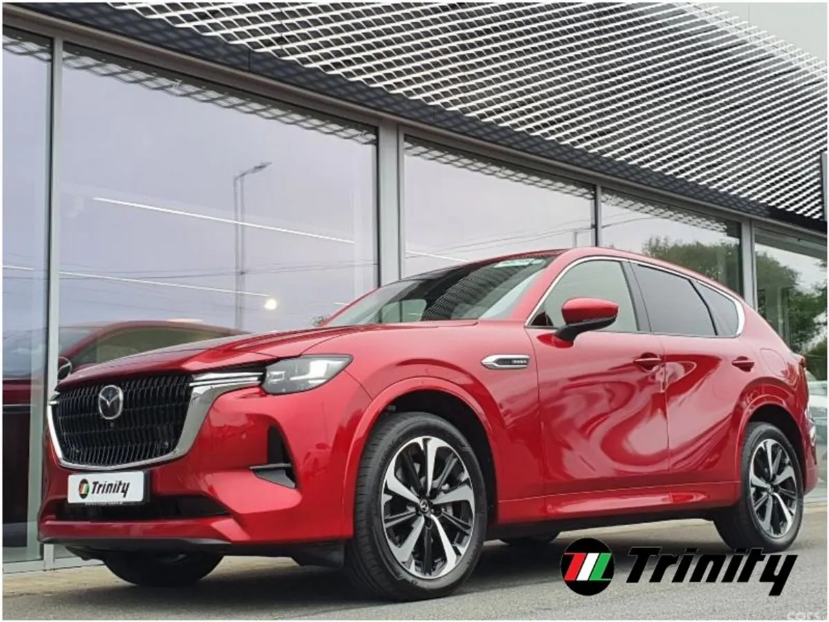 Mazda CX-60 SUV, Petrol Plug-in Hybrid, 2027, Red