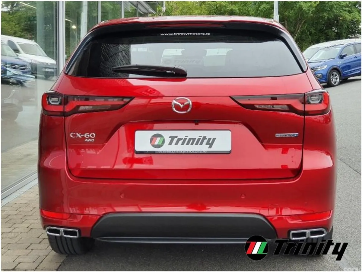 Mazda CX-60 SUV, Petrol Plug-in Hybrid, 2027, Red