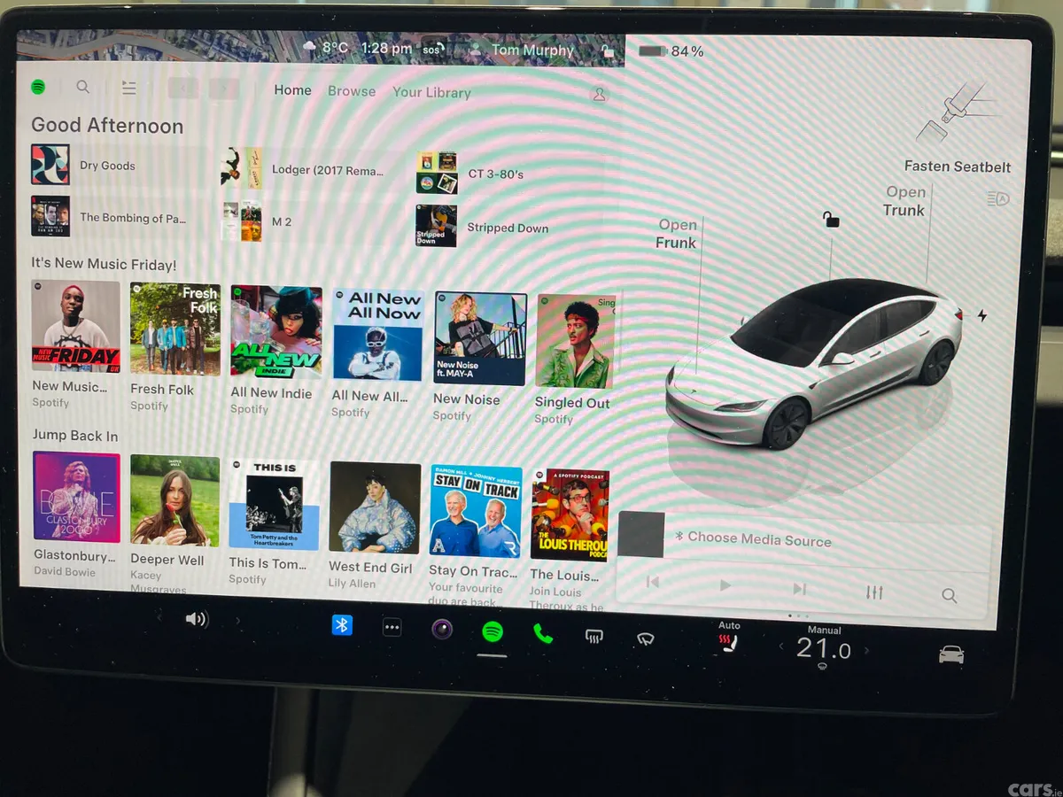 Tesla Model 3 Saloon, Electric, 2025, White