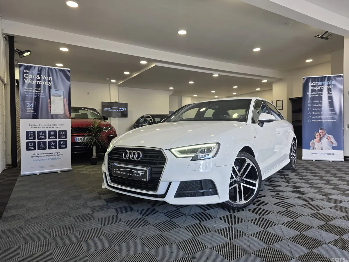 Audi A3 Saloon, Diesel, 2017, White