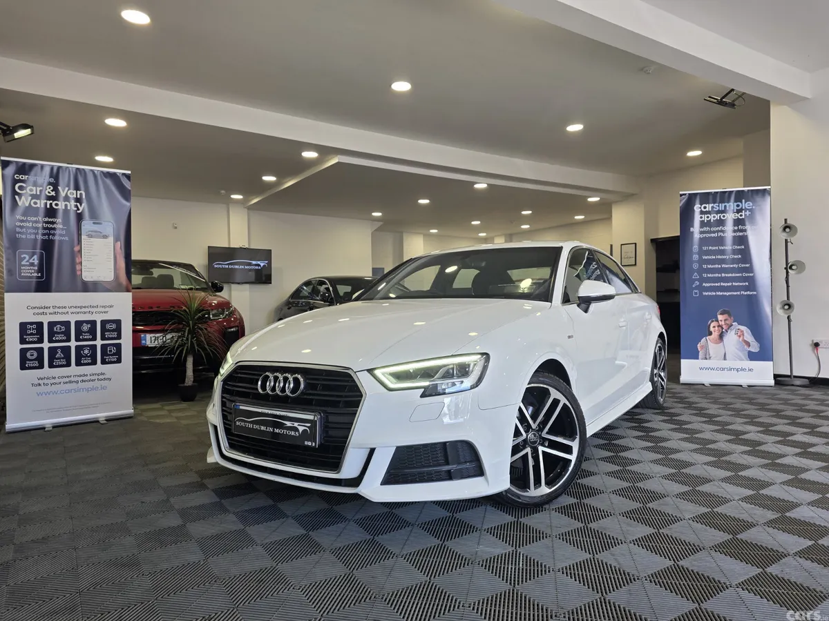 Audi A3 Saloon, Diesel, 2017, White