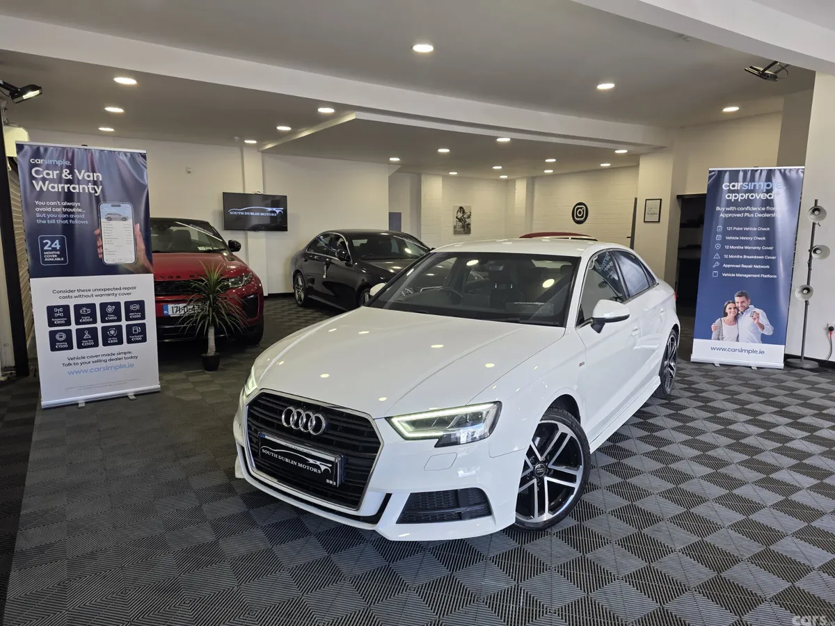 Audi A3 Saloon, Diesel, 2017, White