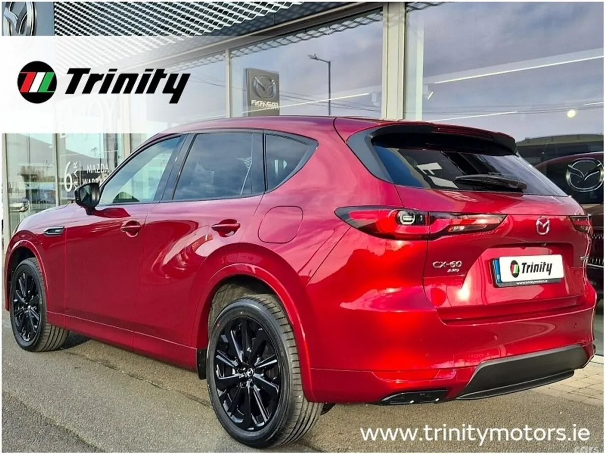 Mazda CX-60 SUV, Petrol Plug-in Hybrid, 2026, Red