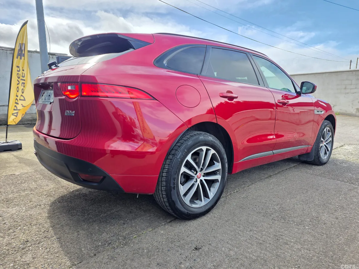 Jaguar F-Pace SUV, Diesel, 2018, Red