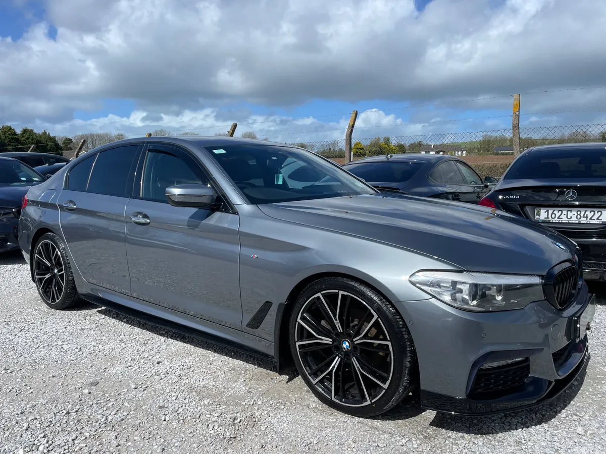 BMW 5-Series Saloon, Diesel, 2018, Blue