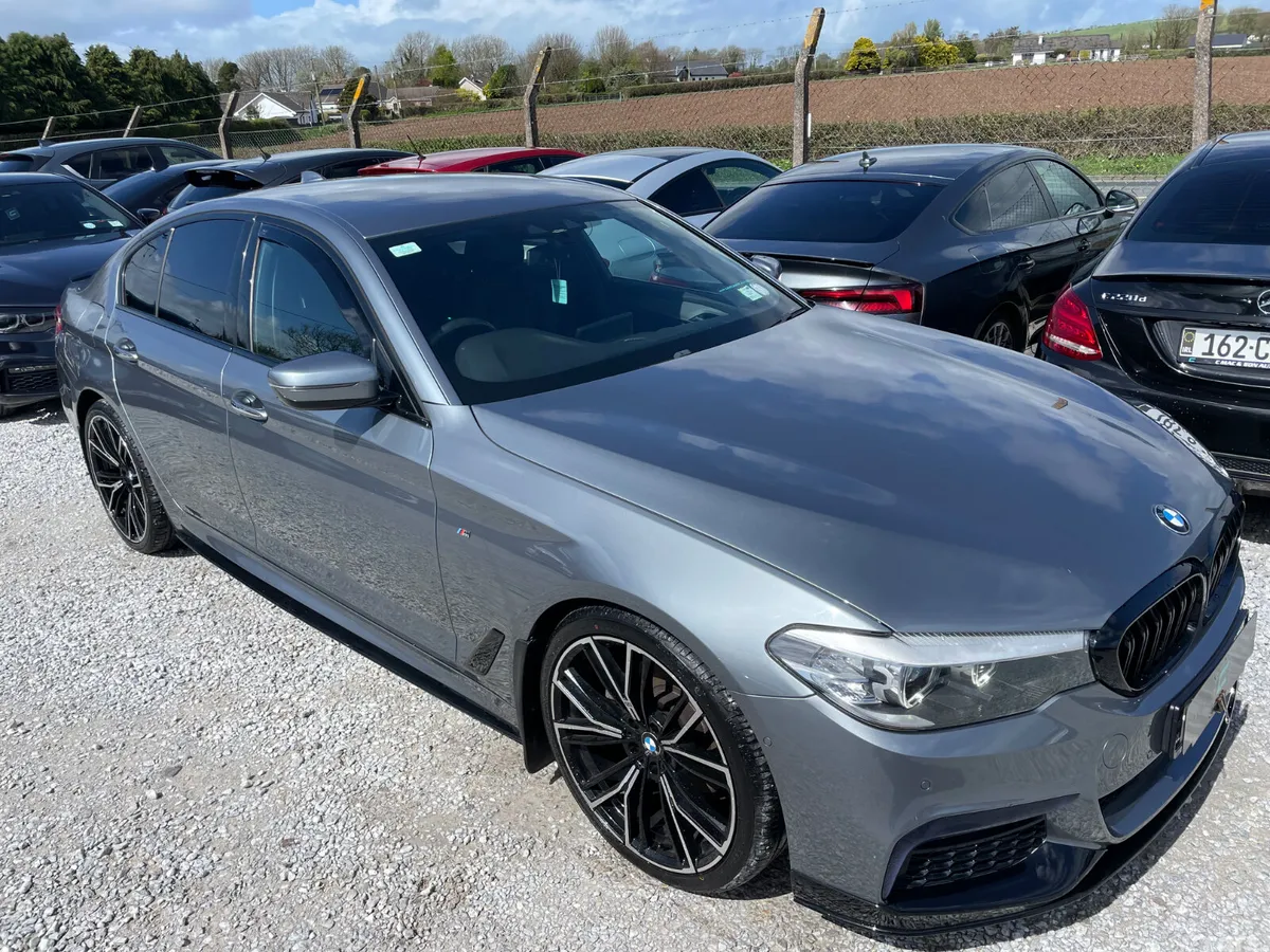 BMW 5-Series Saloon, Diesel, 2018, Blue