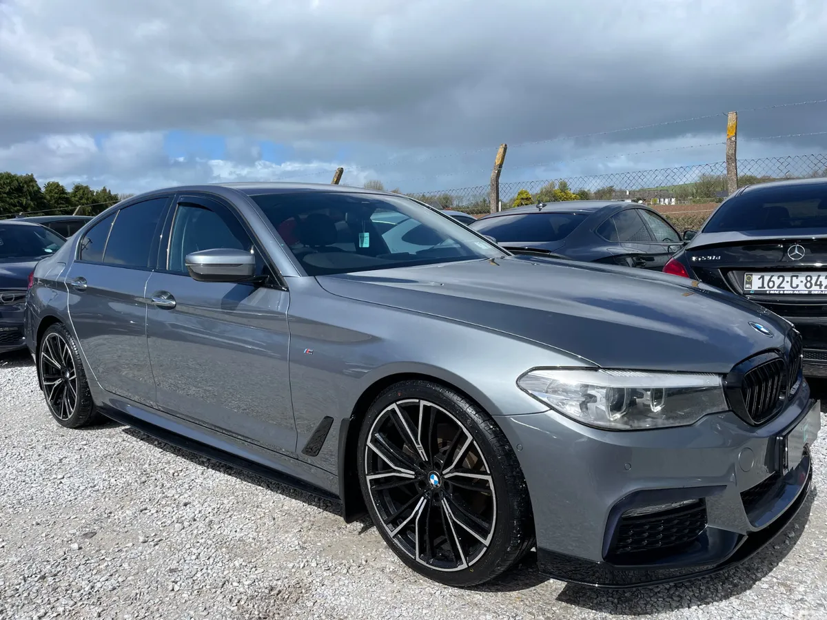 BMW 5-Series Saloon, Diesel, 2018, Blue