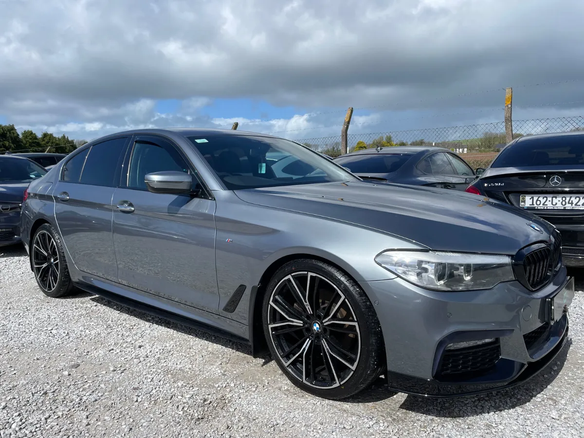 BMW 5-Series Saloon, Diesel, 2018, Blue