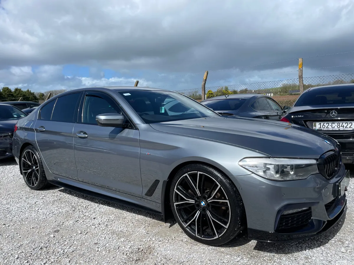 BMW 5-Series Saloon, Diesel, 2018, Blue