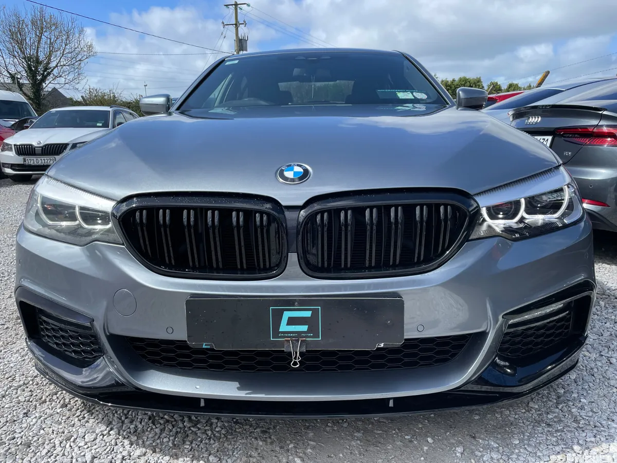 BMW 5-Series Saloon, Diesel, 2018, Blue