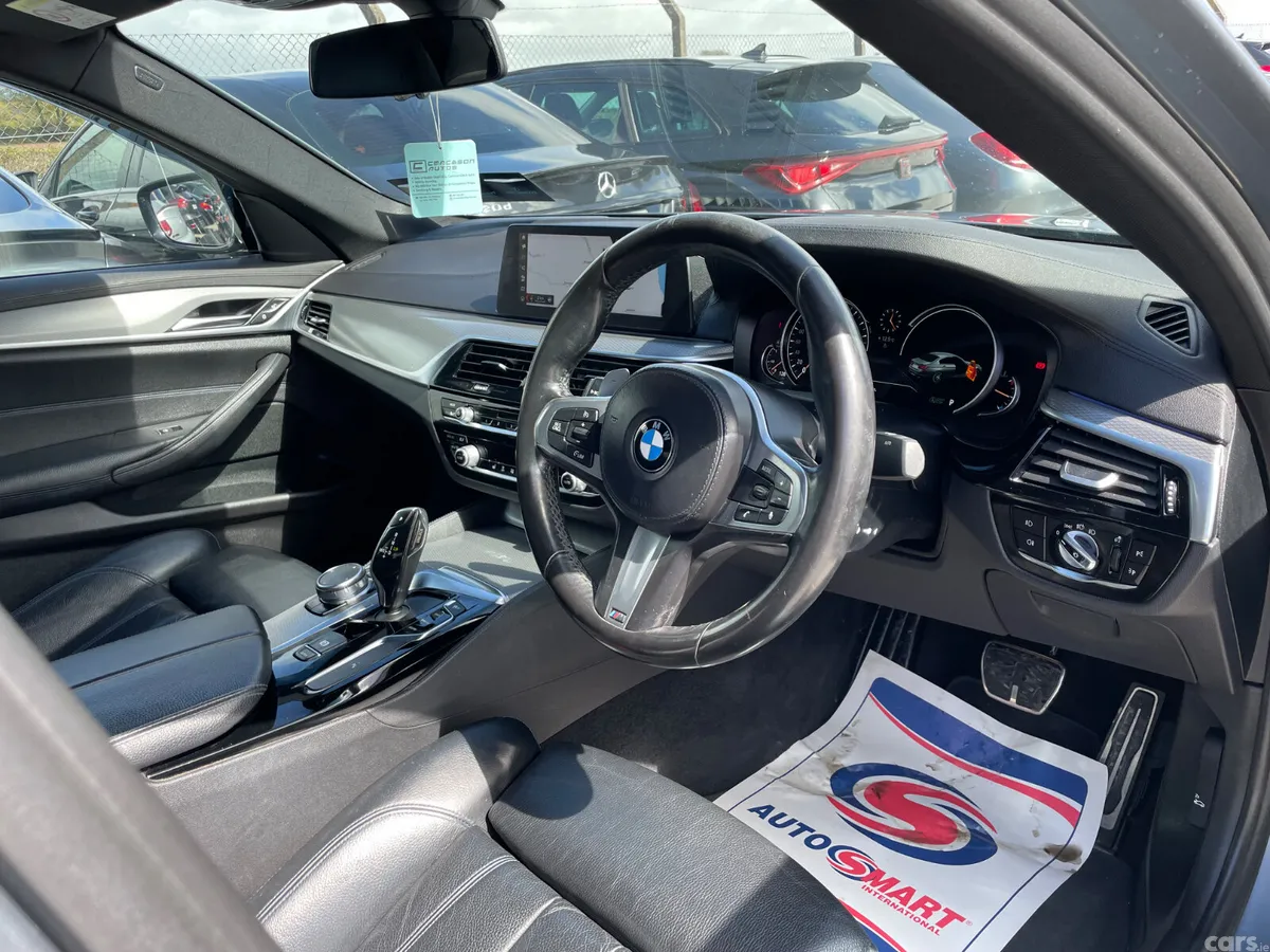 BMW 5-Series Saloon, Diesel, 2018, Blue