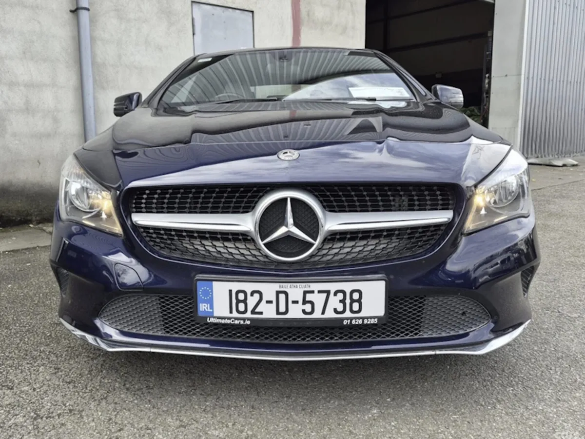Mercedes-Benz CLA Saloon, Petrol, 2018, Blue