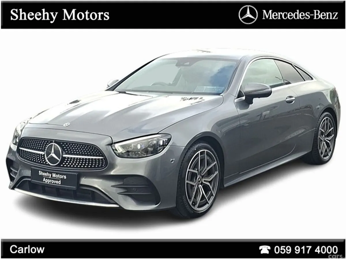 Mercedes-Benz E-Class Coupe, Diesel, 2021, Grey