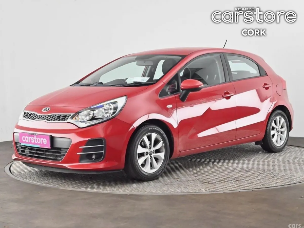 Kia Rio Hatchback, Petrol, 2017, Red