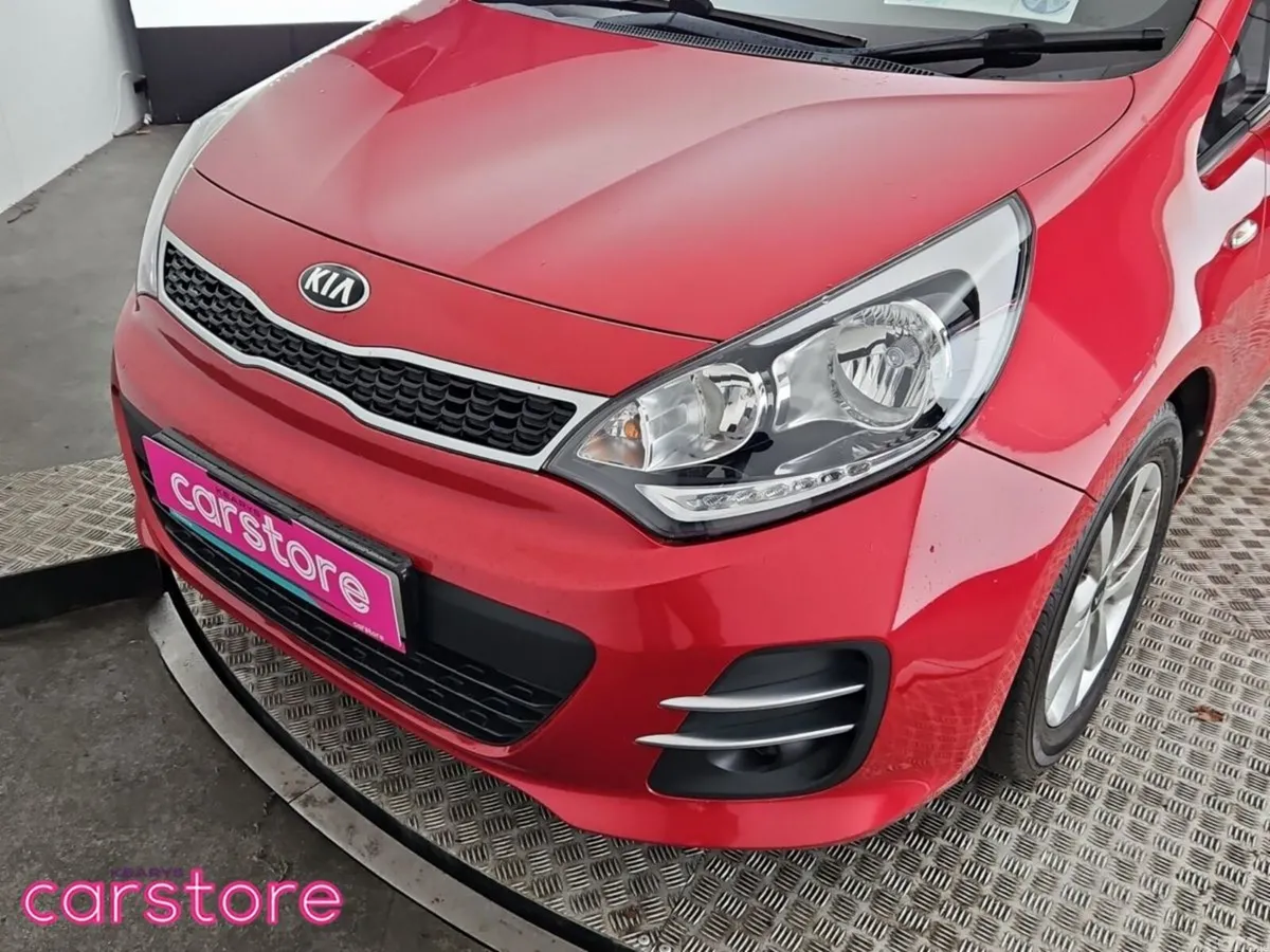Kia Rio Hatchback, Petrol, 2017, Red