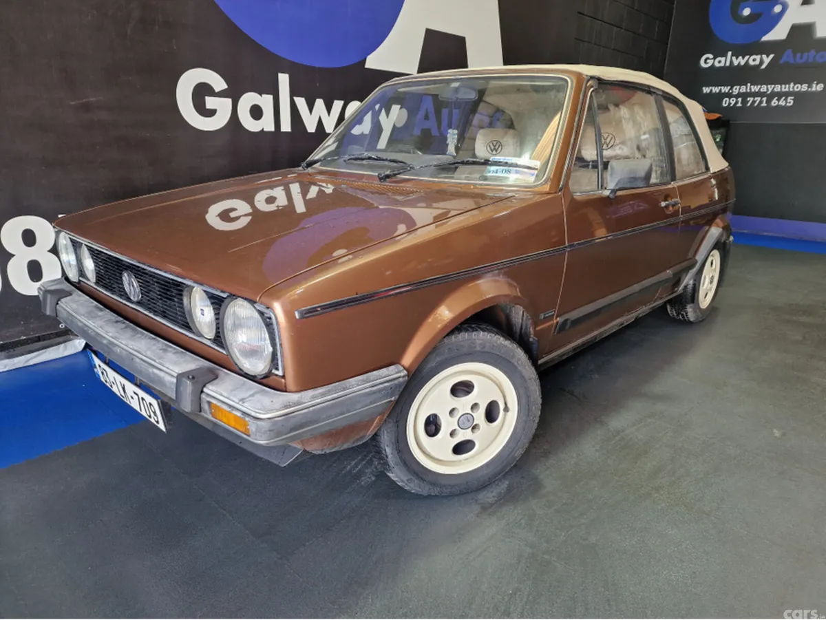 Volkswagen Golf Convertible, Petrol, 1983, Gold