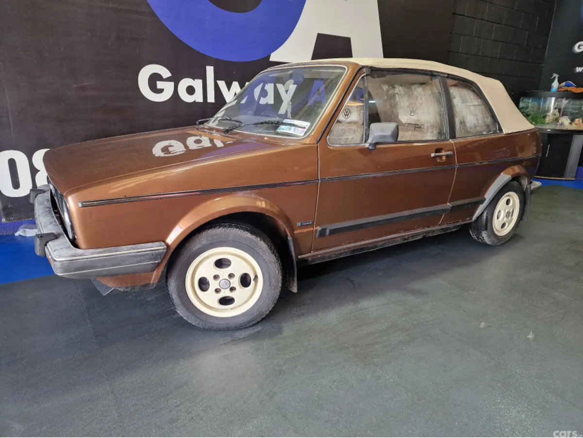 Volkswagen Golf Convertible, Petrol, 1983, Gold