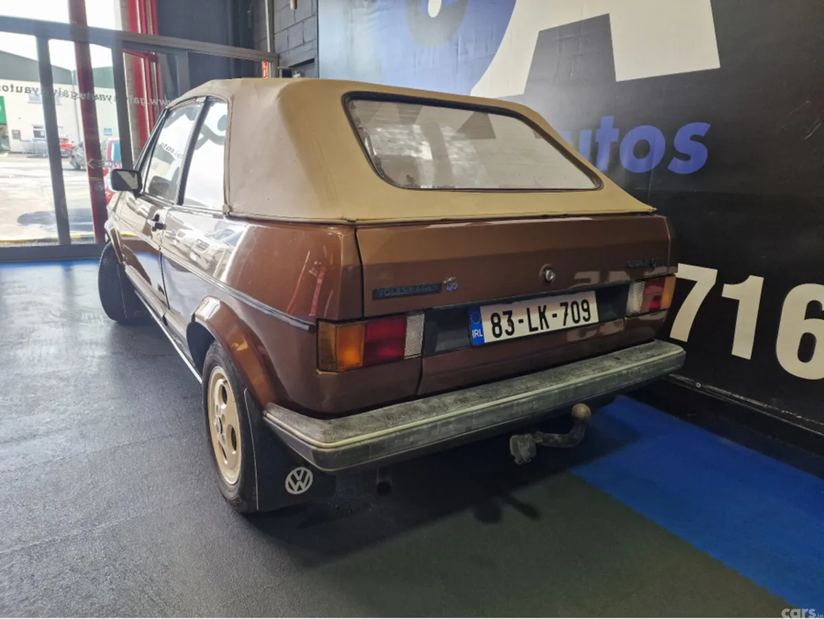 Volkswagen Golf Convertible, Petrol, 1983, Gold