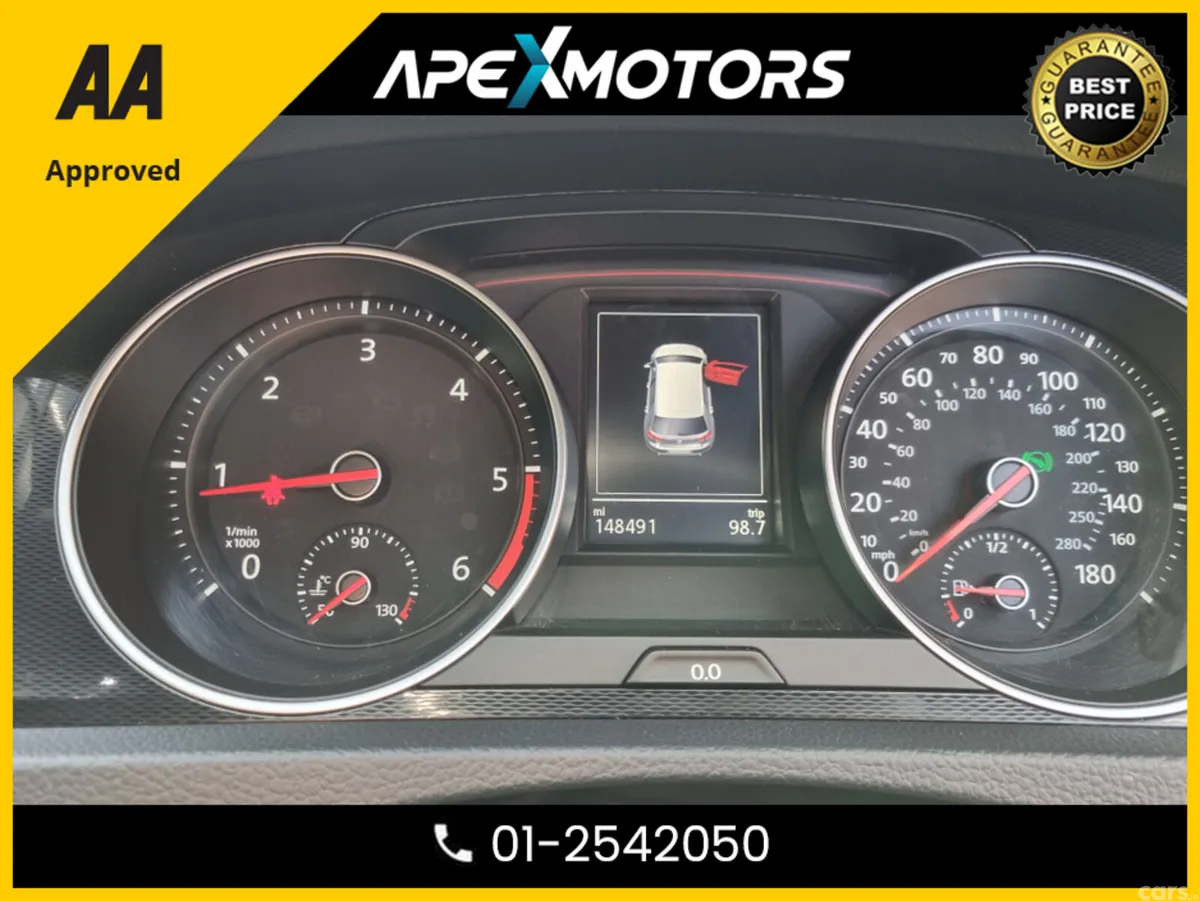 Volkswagen Golf Hatchback, Diesel, 2015, White