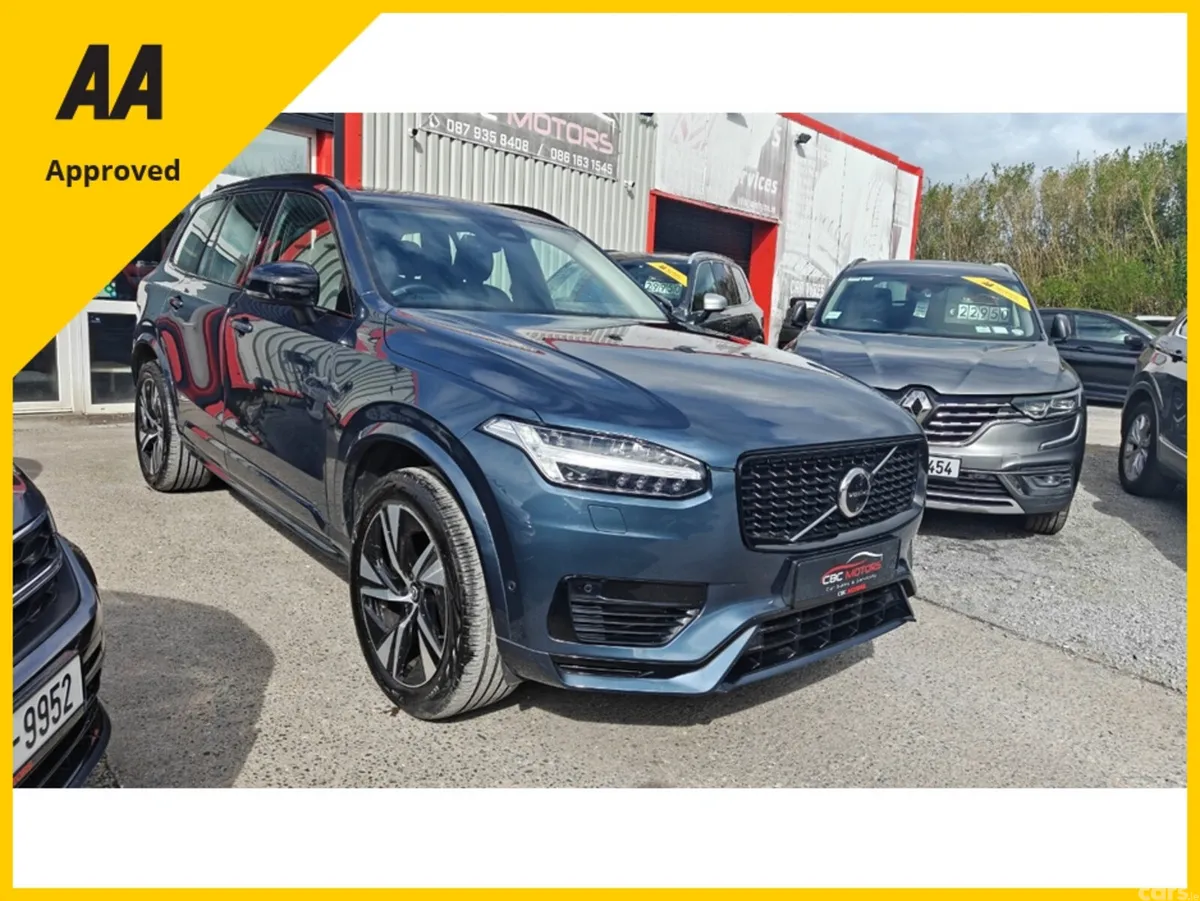 Volvo XC90 SUV, Petrol Plug-in Hybrid, 2023, Blue