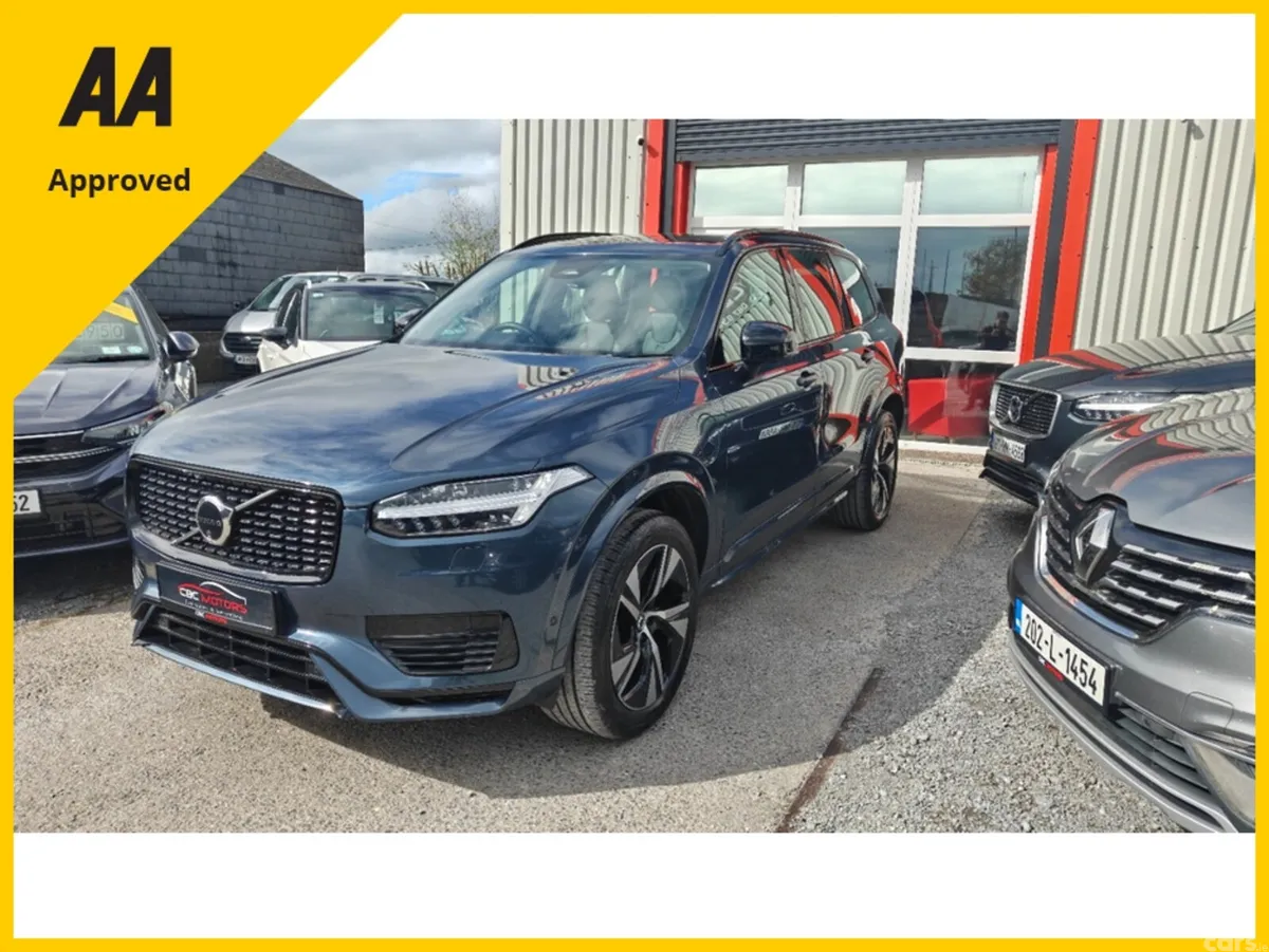 Volvo XC90 SUV, Petrol Plug-in Hybrid, 2023, Blue