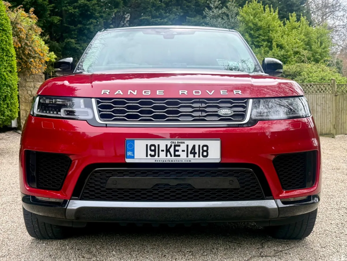 Land Rover Range Rover Sport SUV, Petrol Plug-in Hybrid, 2019, Red