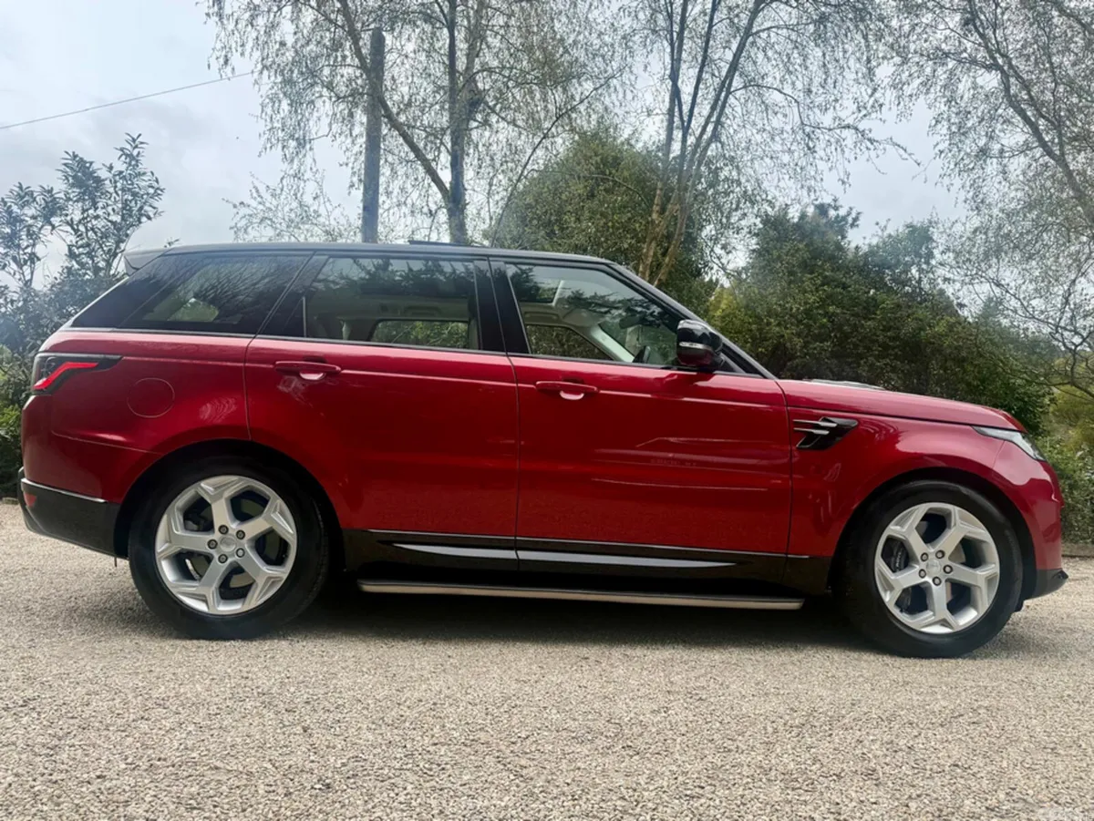 Land Rover Range Rover Sport SUV, Petrol Plug-in Hybrid, 2019, Red