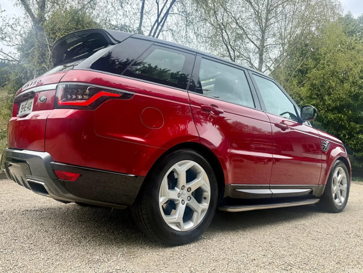 Land Rover Range Rover Sport SUV, Petrol Plug-in Hybrid, 2019, Red