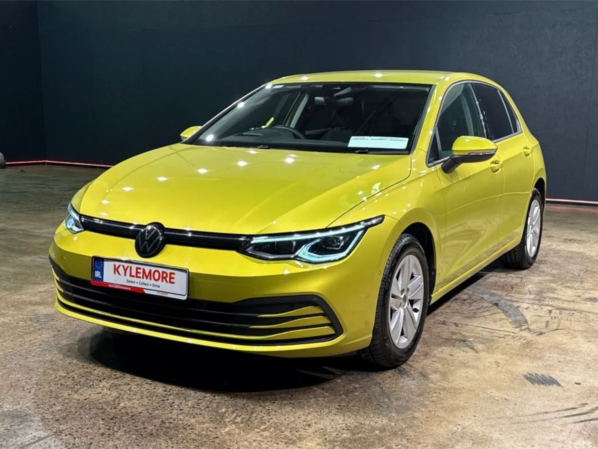 Volkswagen Golf Hatchback, Petrol Hybrid, 2024, Yellow