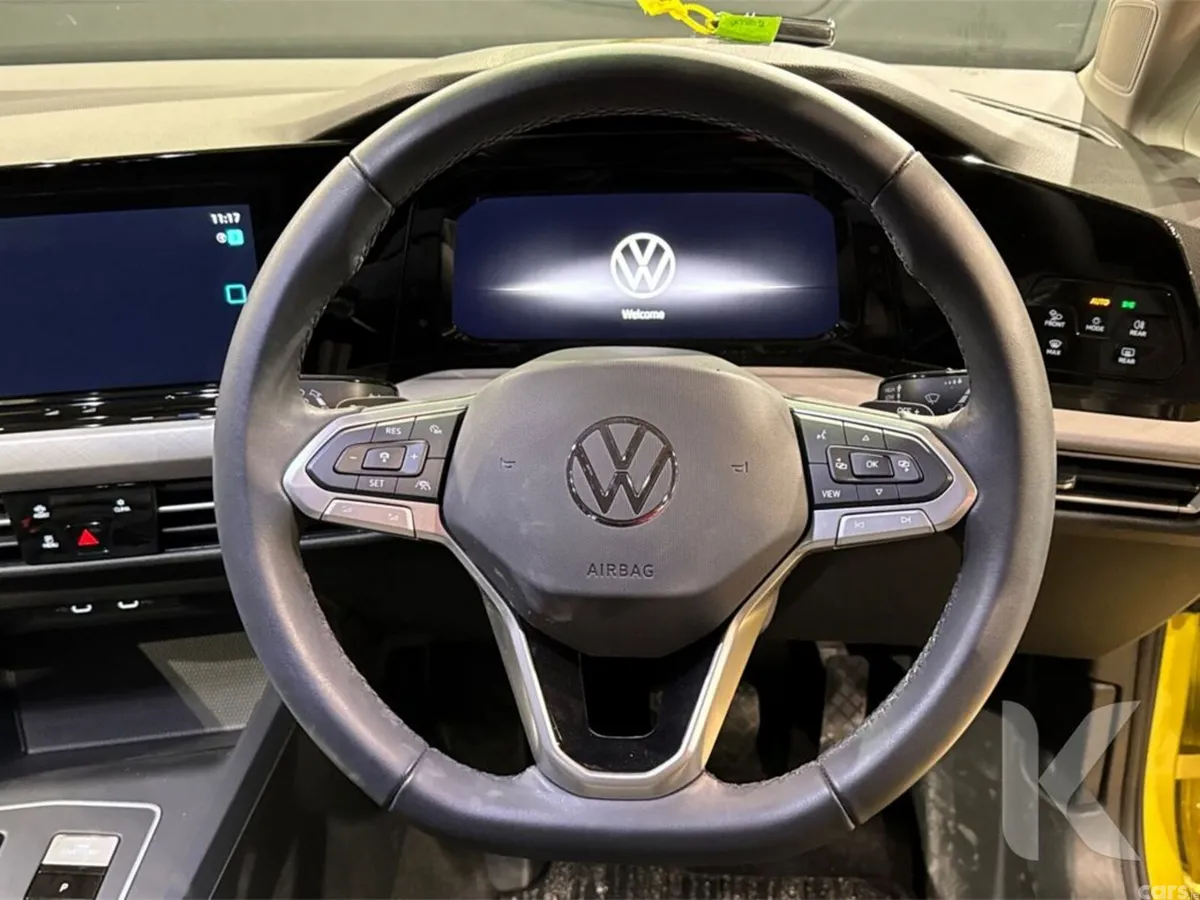 Volkswagen Golf Hatchback, Petrol Hybrid, 2024, Yellow