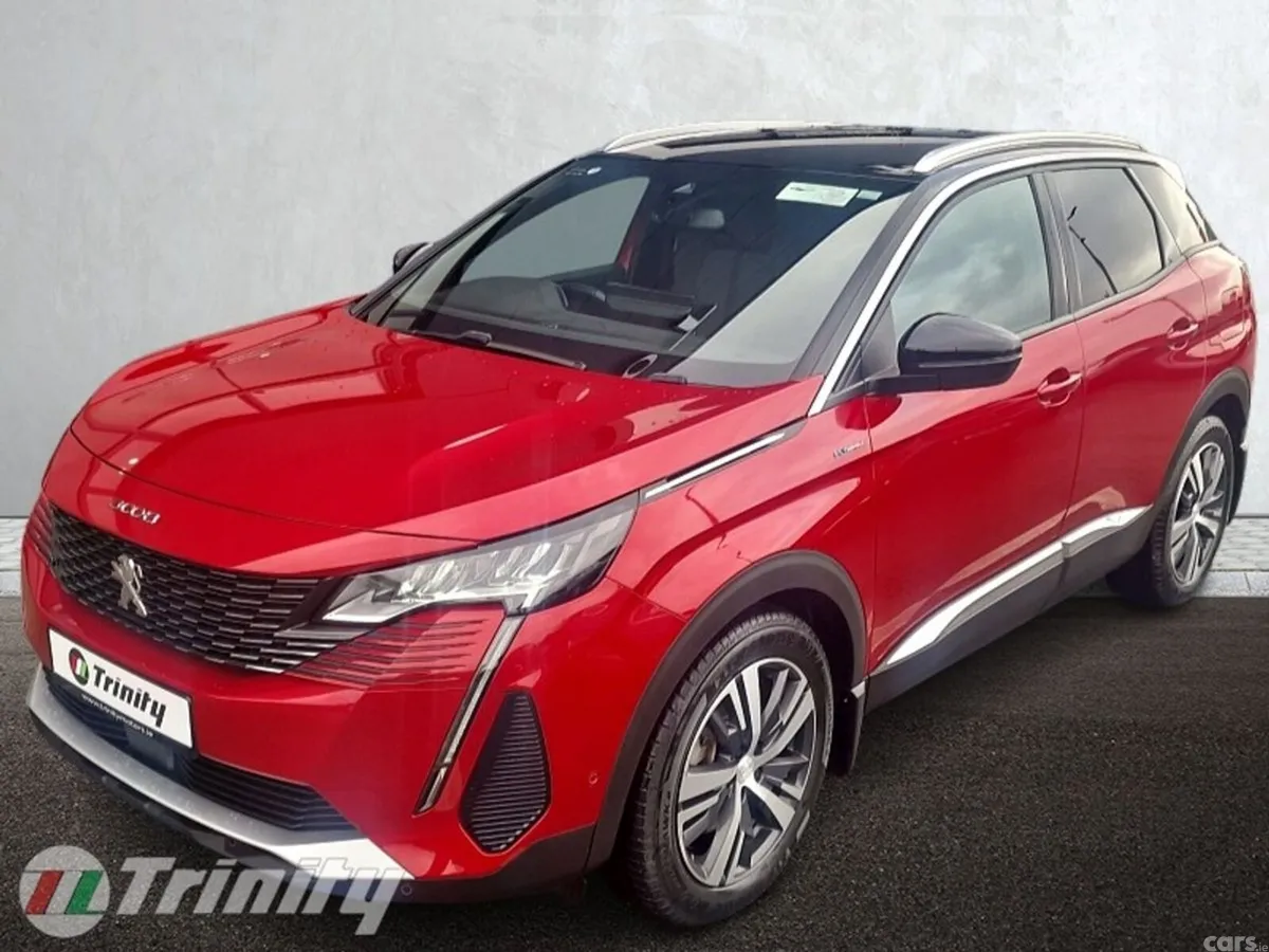 Peugeot 3008 SUV, Petrol Plug-in Hybrid, 2024, Red