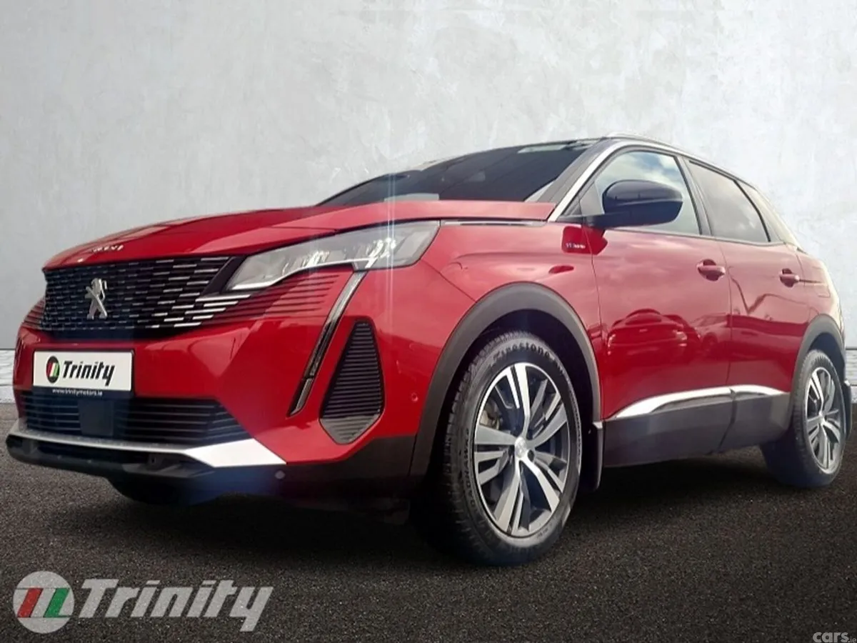Peugeot 3008 SUV, Petrol Plug-in Hybrid, 2024, Red