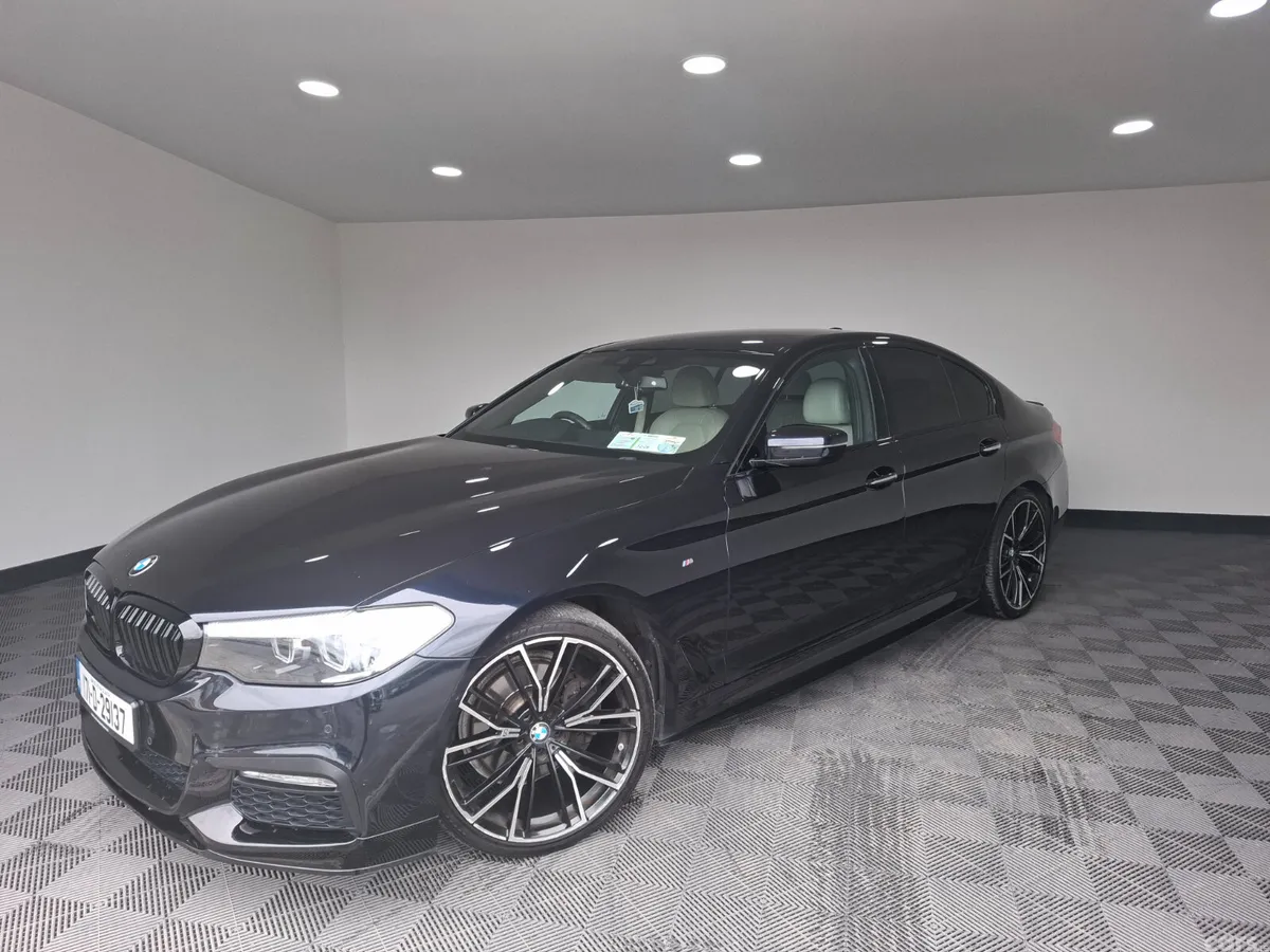BMW 5-Series Saloon, Diesel, 2017, Black